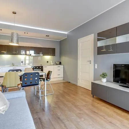 Appart hôtel Dom & House By The River In With Pool, Sauna And Gym Gdańsk