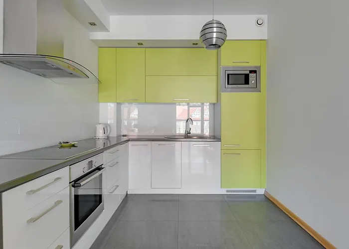 Aparthotel Dom & House By The River In With Pool, Sauna And Gym Gdaňsk