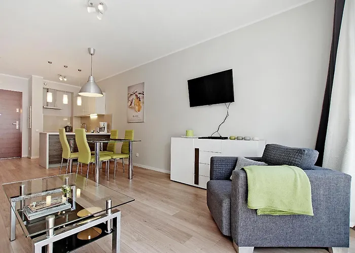 公寓式酒店 By The River In With Pool, Sauna & Gym By Renters 格但斯克