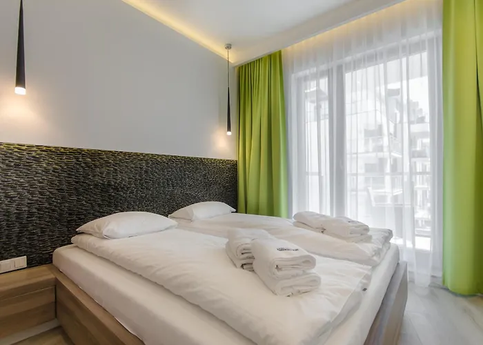 アパートホテル Dom & House By The River In With Pool, Sauna And Gym グダニスク