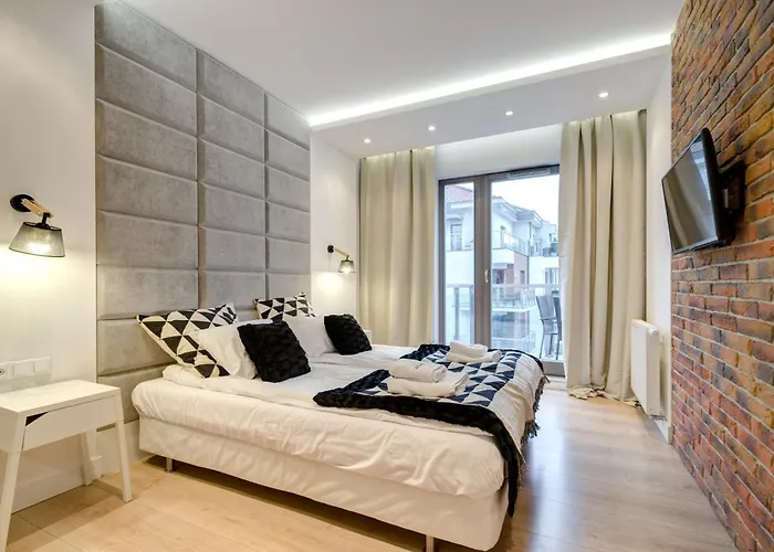 公寓式酒店 By The River In With Pool, Sauna & Gym By Renters 格但斯克