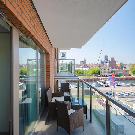 Appart hôtel By The River In With Pool, Sauna & Gym By Renters Gdańsk