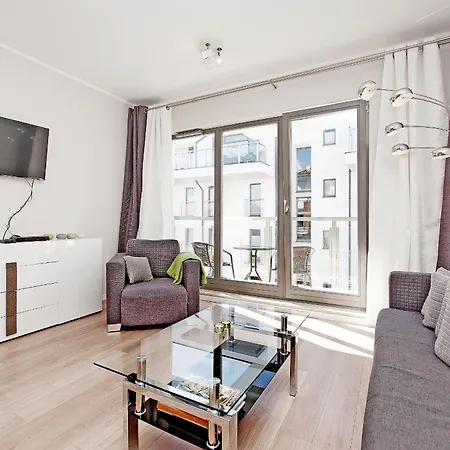 By The River In With Pool, Sauna & Gym By Renters Appart hôtel Gdańsk