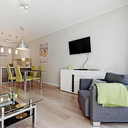 Appart hôtel By The River In With Pool, Sauna & Gym By Renters Gdańsk