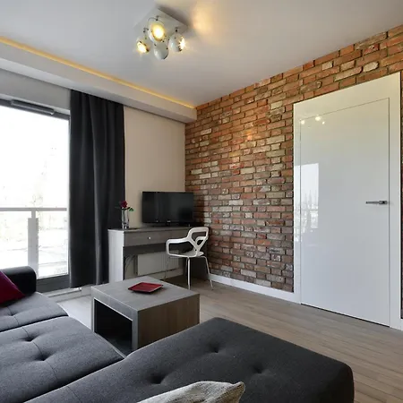Appart hôtel By The River In With Pool, Sauna & Gym By Renters Gdańsk