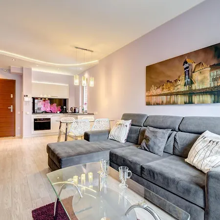 By The River In With Pool, Sauna & Gym By Renters Appart hôtel Gdańsk